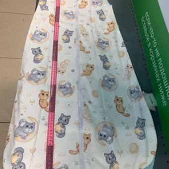 Спальный мешок Lemur Studio Без рукавов 47 x 88 см хлопок: отзыв пользователя Детский Мир