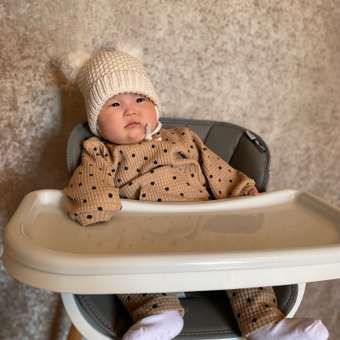 Стульчик для кормления Babyton Woody Grey трансформер: отзыв пользователя Детский Мир