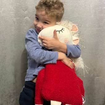 Новогодняя подушка FUTURINO Home Лошадка: отзыв пользователя ДетМир