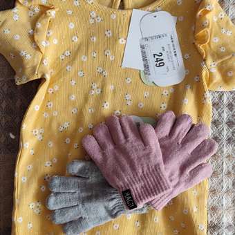 Перчатки BabyGо 2 пары: отзыв пользователя Детский Мир