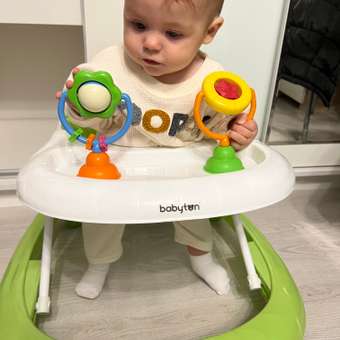 Ходунки Babyton зеленый: отзыв пользователя ДетМир