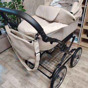 Коляска 2в1 JOVOLA Tessa Classic Eco Plus 14 02 бежевый: отзыв пользователя Детский Мир