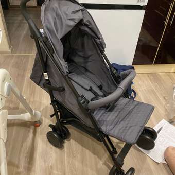 Коляска прогулочная Babyton City Grey серый: отзыв пользователя ДетМир