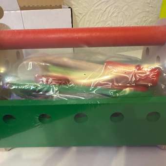 Конструктор Alatoys Ящик инструментов деревянный 19 дет.: отзыв пользователя Детский Мир