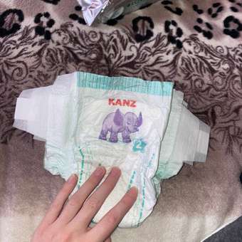 Подгузники KANZ 2 76 шт.: отзыв пользователя Детский Мир
