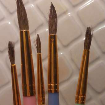 Кисть Brauberg 5 шт. (пони): отзыв пользователя Детский Мир