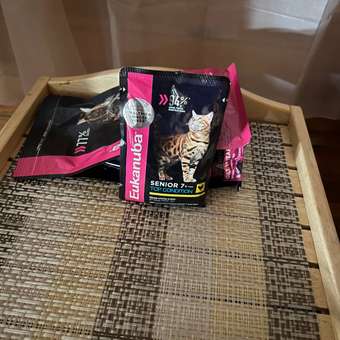 Корм влажный для пожилых кошек Eukanuba Cat 85г с курицей в соусе пауч: отзыв пользователя. Зоомагазин Зоозавр