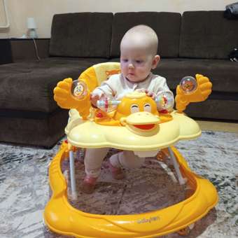 Ходунки Babyton Quack Yellow желтый: отзыв пользователя Детский Мир