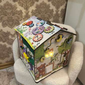 Игрушка MyKiddyQuest бизиборд Лесные Друзья: отзыв пользователя Детский Мир