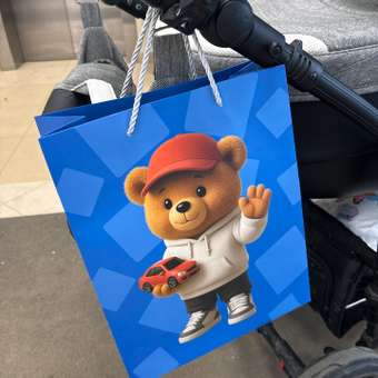 Пакет подарочный Attivio Мишка 26*32*12: отзыв пользователя Детский Мир