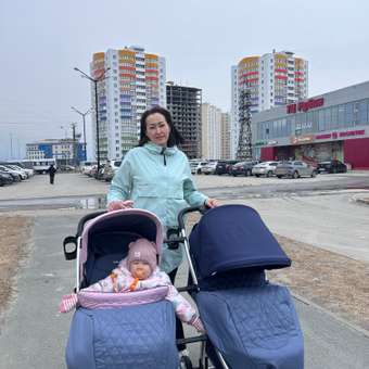 Коляска прогулочная Babyton Cosmo Navy Blue синий: отзыв пользователя Детский Мир