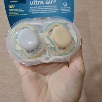 Пустышка Philips Avent силикон ортодонтическая от 0 мес. 2 шт.: отзыв пользователя ДетМир