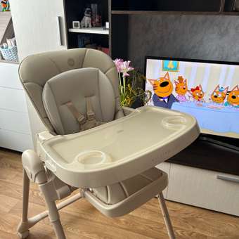 Стульчик для кормления Happy Baby WILLIAM LUX бежевый: отзыв пользователя Детский Мир