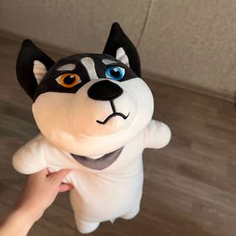Игрушка мягкая Laffi собачка Хаски: отзыв пользователя ДетМир