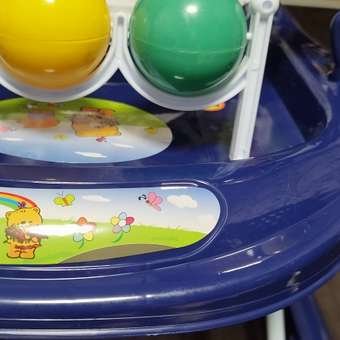 Ходунки Tomix Little Travel синий: отзыв пользователя Детский Мир