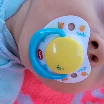 Пустышка BabyGo силикон ортодонтическая от 0 мес. 1 шт.: отзыв пользователя ДетМир