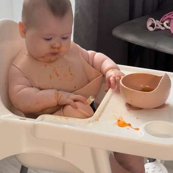 Стульчик для кормления Babyton Snack Time белый: отзыв пользователя Детский Мир