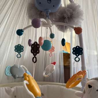 Мобиль SHARKTOYS Тимоша голубой: отзыв пользователя Детский Мир