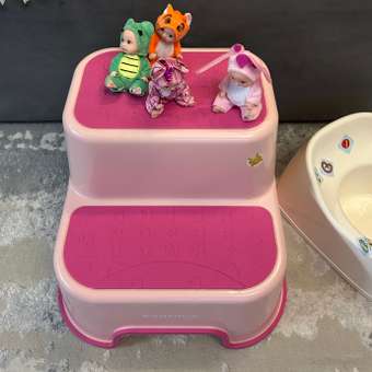 Стульчик-подставка BabyRox Розовый: отзыв пользователя Детский Мир