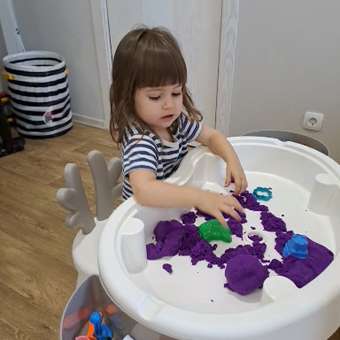 Кинетический песок Kinetic Sand 0.9 кг (фиолетовый): отзыв пользователя ДетМир