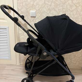 Коляска прогулочная Cybex Melio Carbon Moon Black: отзыв пользователя Детский Мир