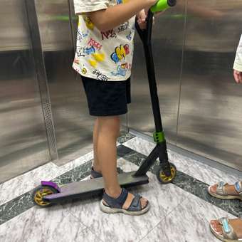 Трюковой самокат Kreiss двухколесный: отзыв пользователя Детский Мир