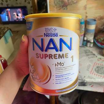 Смесь NAN Supreme 800г с 0месяцев: отзыв пользователя Детский Мир