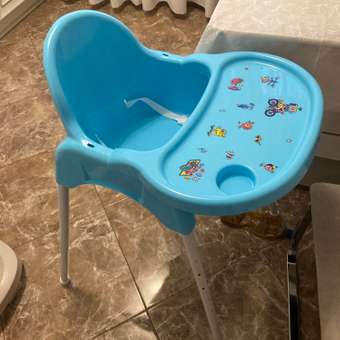 Стульчик для кормления Babyton Blue голубой: отзыв пользователя Детский Мир