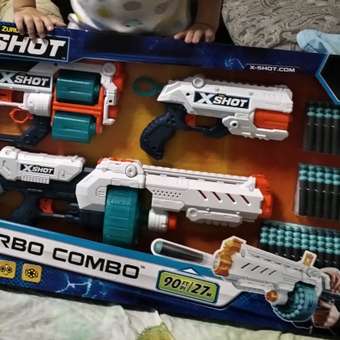 Автомат Zuru XSHOT  Turbo Combo Fire: отзыв пользователя Детский Мир
