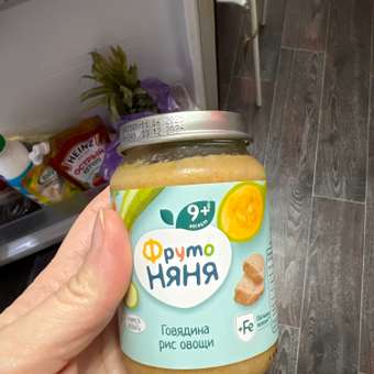 Пюре ФрутоНяня Говядина-рис-овощи с 9 мес 190 г: отзыв пользователя Детский Мир