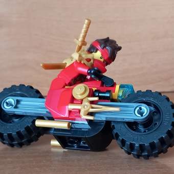 Конструктор LEGO NINJAGO Гонка Кая на мотоцикле 79 дет.: отзыв пользователя Детский Мир