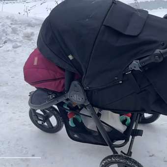 Коляска прогулочная Bumbleride Indie / Black черный: отзыв пользователя Детский Мир