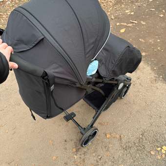 Коляска прогулочная JOVOLA SKYLINE черный: отзыв пользователя Детский Мир