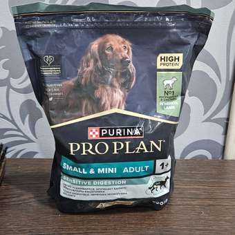 Корм сухой для собак PRO PLAN SENSITIVE DIGESTION 700г с ягненком для мелких пород: отзыв пользователя. Зоомагазин Зоозавр