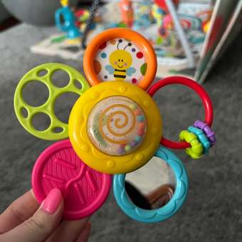 Игрушка BabyGo погремушка Ромашка: отзыв пользователя ДетМир