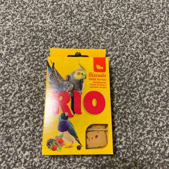 Бисквиты для птиц RIO с лесными ягодами 5*7г: отзыв пользователя. Зоомагазин Зоозавр