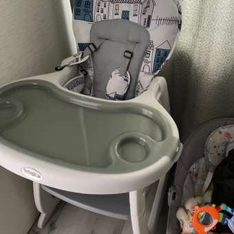 Стульчик для кормления Babyton City Grey трансформер: отзыв пользователя ДетМир