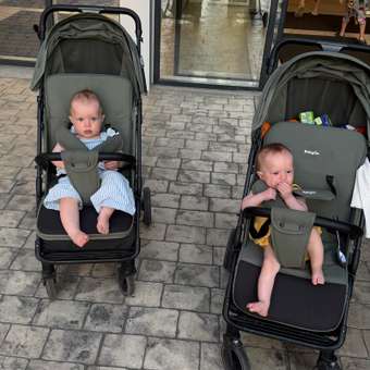 Коляска прогулочная BabyGo Roady Plus зеленый: отзыв пользователя Детский Мир