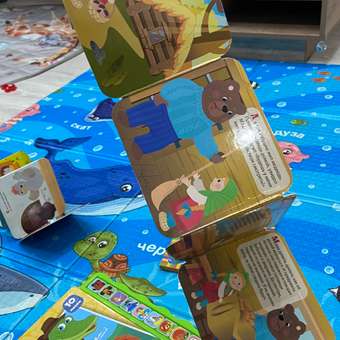 Книжка-раскладушка Attivio Теремок русские народные сказки: отзыв пользователя Детский Мир