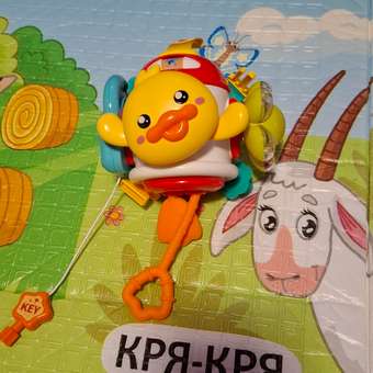 Игрушка BabyGo бизиборд Утка-бизиборд: отзыв пользователя Детский Мир