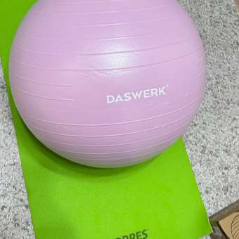 Фитбол DASWERK розовый 65 см: отзыв пользователя Детский Мир