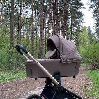 Коляска 2в1 MOWbaby Zoom 2в1, gold cacao brown коричневый: отзыв пользователя Детский Мир