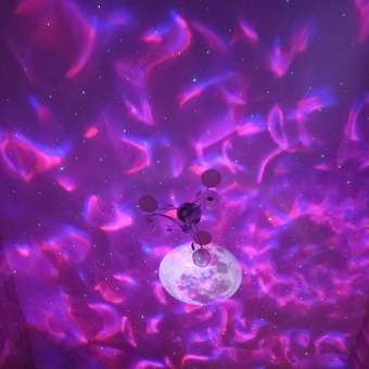 Ночной планетный проектор mObility 16 цветов черный: отзыв пользователя Детский Мир