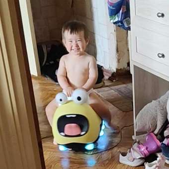 Каталка BabyGo Гусеница желтый: отзыв пользователя Детский Мир