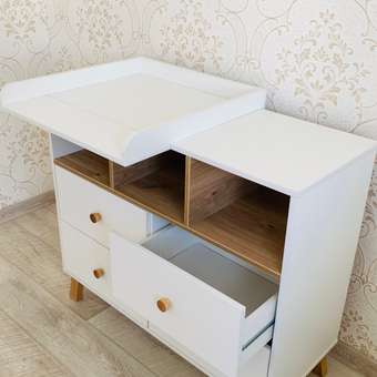 Комод пеленальный Rant Vester (белый): отзыв пользователя Детский Мир