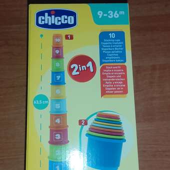 Игрушка Chicco пирамидка Башня: отзыв пользователя Детский Мир