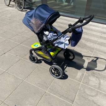 Коляска прогулочная Olsson Jazz Dark Blue синий: отзыв пользователя Детский Мир