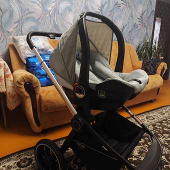 Коляска 3в1 MOWbaby Zoom зеленый: отзыв пользователя Детский Мир