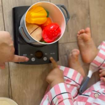 Игрушка UNIX Kids посуда, продукты 48 предм.: отзыв пользователя Детский Мир