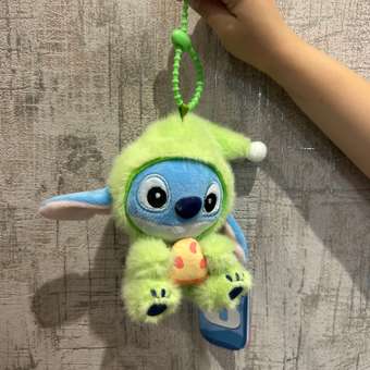 Игрушка мягкая Stitch Foooodies на цепочке зеленый: отзыв пользователя Детский Мир